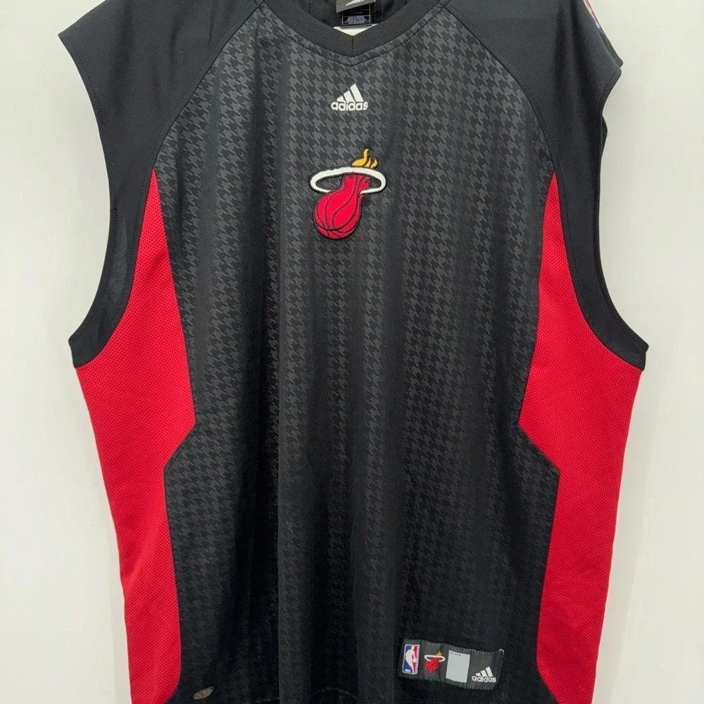 Adidas Black and Red Sports Jersey
